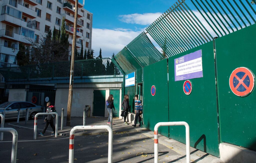 Collège Versailles : collège public à Marseille