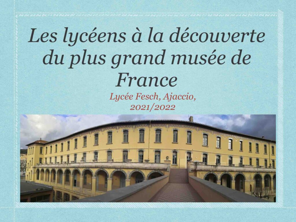 Lycée Fesch : lycée public à Ajaccio