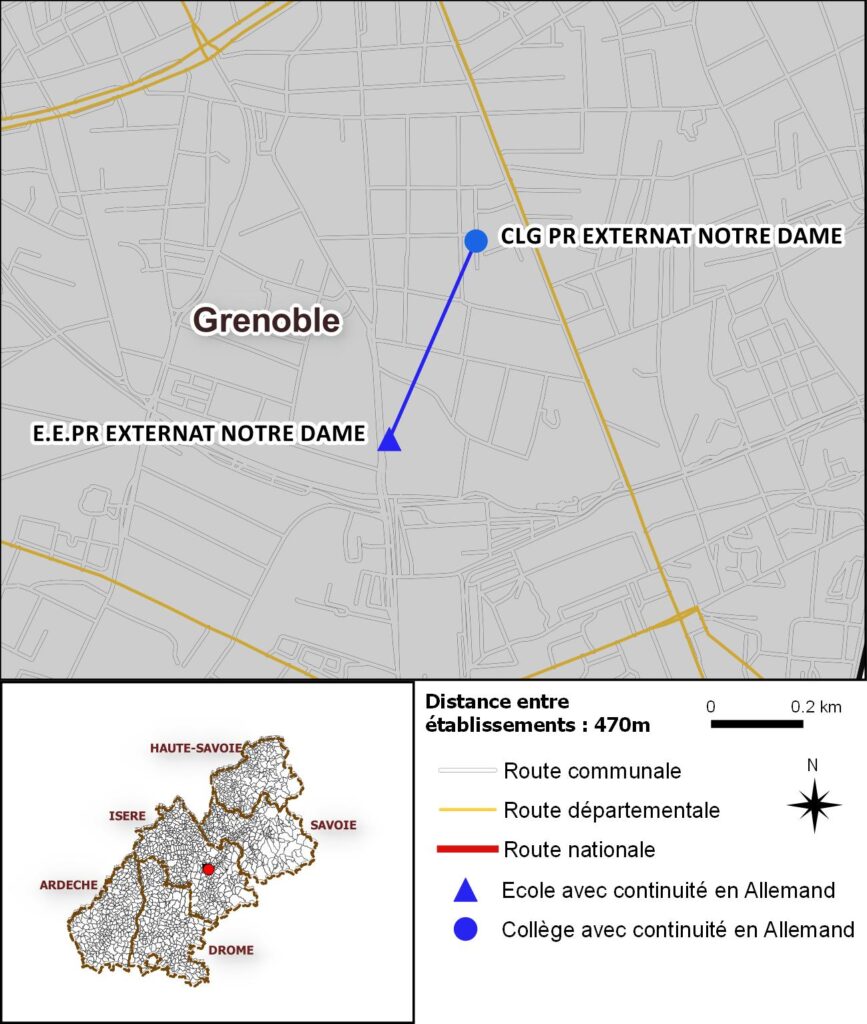 Lycée général privé Externat Notre-Dame : lycée privé à Grenoble
