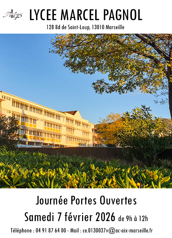 Lycée Marcel Pagnol : lycée public à Marseille