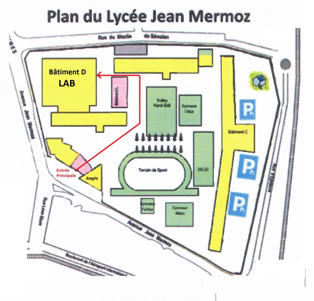 Lycée Jean Mermoz (voie générale et technologique) : lycée public à Montpellier