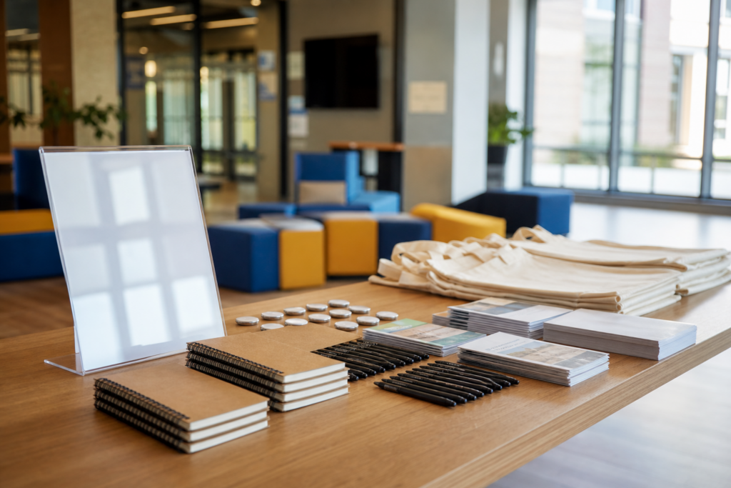 Goodies scolaires personnalisés pour portes ouvertes 2026