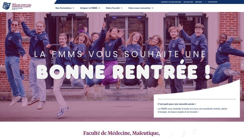 Campus et formation de la FMMS à Lille