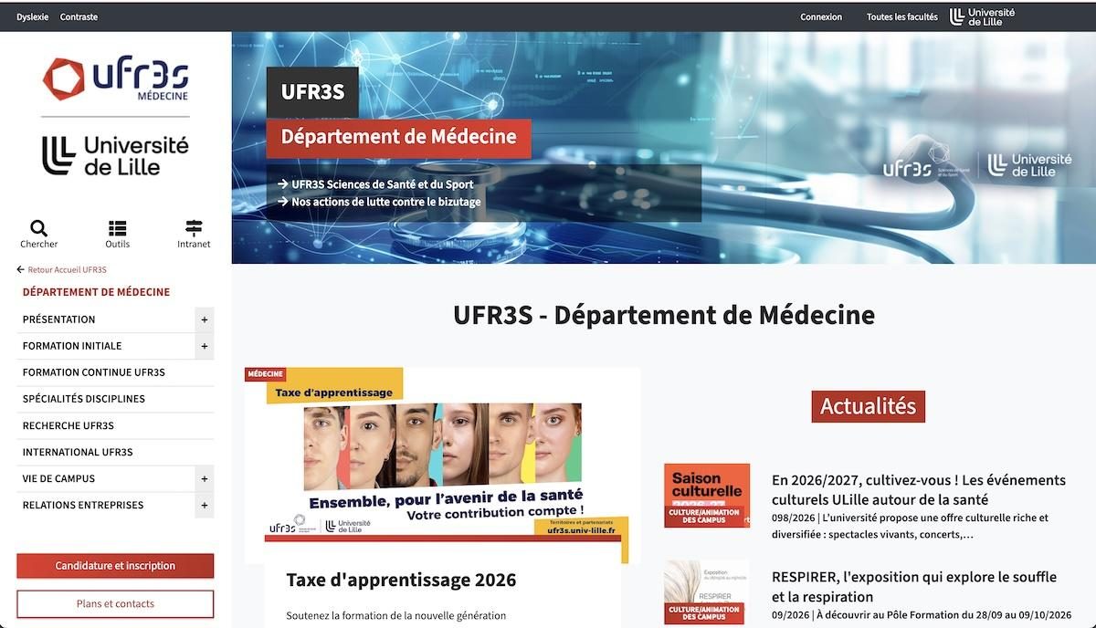Faculté Henri Warembourg de l’Université de Lille