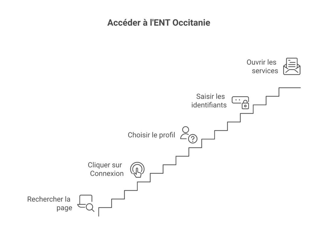 Étapes de connexion à l’ENT du collège Jean Lacaze